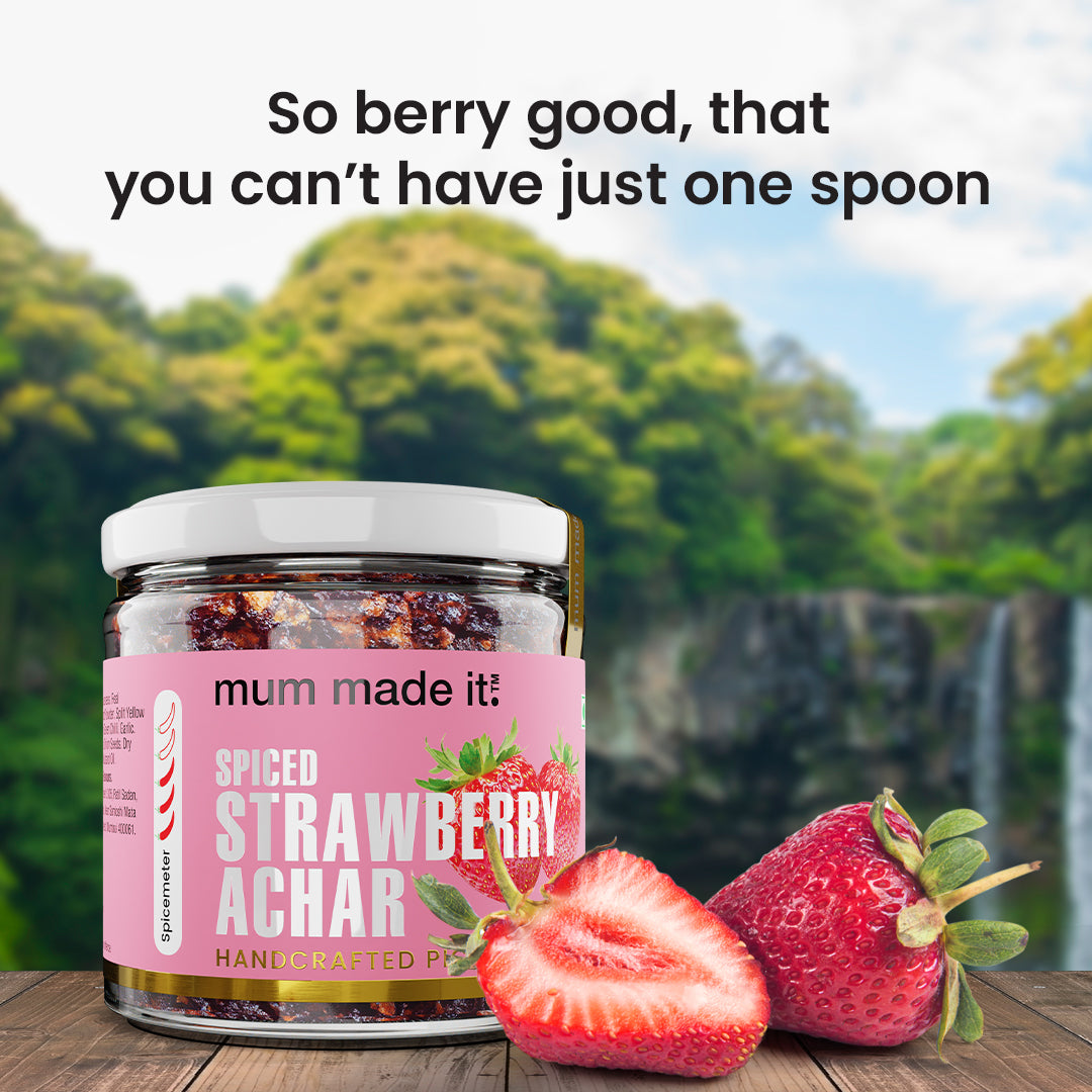 Spiced Strawberry Achar